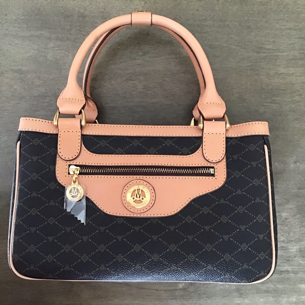 NWOT MISTY Collection Leather Bag.
